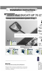 DUCATIHOME 8500V-Rol/ DUCATI UP 70 (CTH29E) Installationsanleitung Handbuch