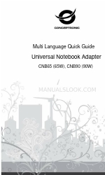 Conceptronic CNB65 Multi Language Quick Manual