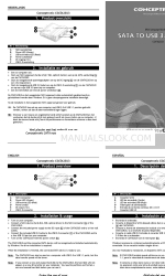 Conceptronic CSATA23U3 Quick Manual