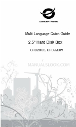 Conceptronic CHD2MUB Multi Language Quick Manual