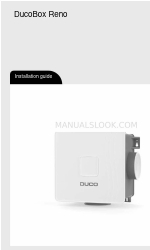 Duco DucoBox Reno Installationshandbuch