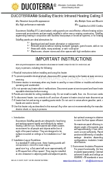 Ducoterra 120AIP2-250 Instructions