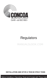 Concoa 5237 Series Installation And Operation Instruction Manual