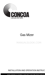 Concoa 78 Руководство по установке и эксплуатации