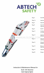 ABTECH SAFETY SLIX Spinal Splint Instruction & Maintenance Manual