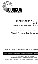 Concoa IntelliSwitch Maniflex 628 Series Manuel d'instructions de service