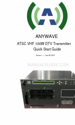 Anywave ATSC VHF 100W 빠른 시작 매뉴얼