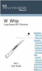 Anywhere WEBWHIP WIFI-1 Посібник користувача