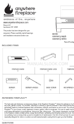 Anywhere Fireplace 90214 Manual de instrucciones