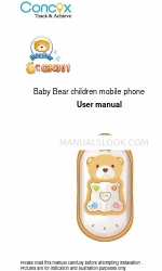 Concox Baby Bear GK301 Manual del usuario