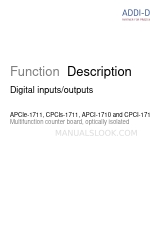 Addi-Data APCIe-1711 Deskripsi Fungsi