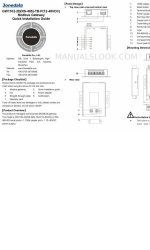 3onedata GW1102-2DRS-485-TB-P Instrukcja szybkiej instalacji