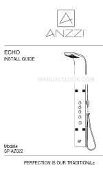 Anzzi 1068280 Handbuch installieren