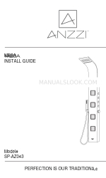 Anzzi 1068298 Handbuch installieren