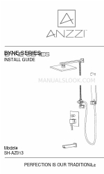 Anzzi BYNE Series 설치 매뉴얼