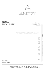 Anzzi DELTA SP-AZ054 Installatiehandleiding