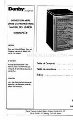 Danby DWC357BLP Руководство пользователя