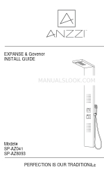 Anzzi Expanse SP-AZ041 Посібник з інсталяції