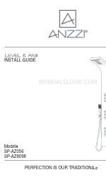 Anzzi LEVEL & Atoll SP-AZ8098 Installatiehandleiding