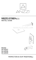 Anzzi Mezzo Series Handbuch installieren