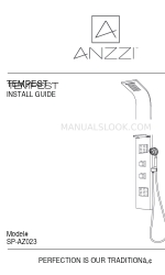 Anzzi NIAGARA  SP-AZ023 설치 매뉴얼