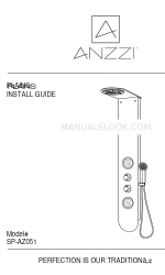 Anzzi PLAINS SP-AZ051 Handbuch installieren