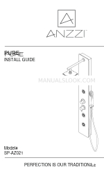 Anzzi PURE SP-AZ021 Manuale di installazione