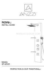 Anzzi RONIN SP-AZ025 Instrukcja instalacji