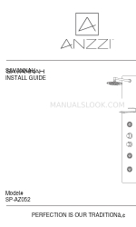 Anzzi SAVANNAH SP-AZ052 설치 매뉴얼