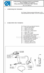 Duerkopp Adler Electropneumatic Fullness Kit 0175 590044 Руководство по монтажу