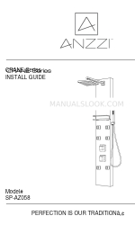 Anzzi SP-AZ058 Instrukcja instalacji