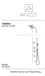 Anzzi VANZER SP-AZ037 Instal Manual