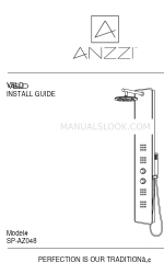 Anzzi VELD SP-AZ048 설치 매뉴얼