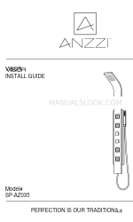 Anzzi Visor SP-AZ035 Руководство по установке