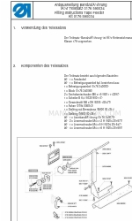 Duerkopp Adler Tape Feeder Manual de accesorios