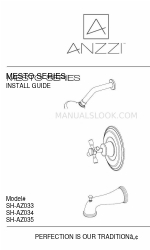 Anzzi MESTO Series Install Manual