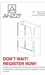 Anzzi SD-AZ8076-01CHR Manuale di installazione e funzionamento