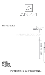 Anzzi SP-AZ075 Instrukcja instalacji