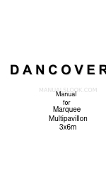 Dancover Multipavillon 3x6m Handbuch