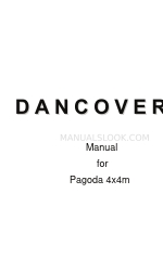 Dancover Pagoda 4x4m Посібник