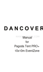 Dancover Pagoda Tent PRO+ 10x10m EventZone Manual