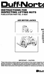 Duff-Norton 326-R Instrukcja obsługi