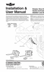 Cascade 6820937 Instrukcja instalacji i obsługi