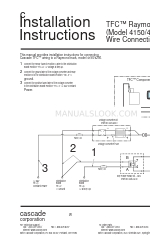 Cascade TFC Raymond 4150 Kurulum Talimatları