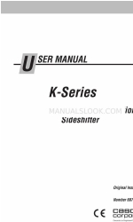 cascade corporation 35K Benutzerhandbuch