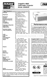 Dukane 28A8052 Specification Sheet