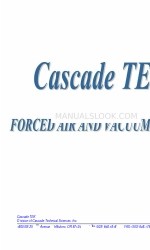 Cascade TEK Tek TFO-3 Manual de instruções