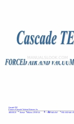 Cascade TEK TEK TVO-2 Manual de instruções