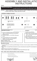 Cascadia 2485716 Assembly And Installation Instructions Manual