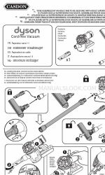 Casdon Dyson 687- 68799 Instruções de utilização